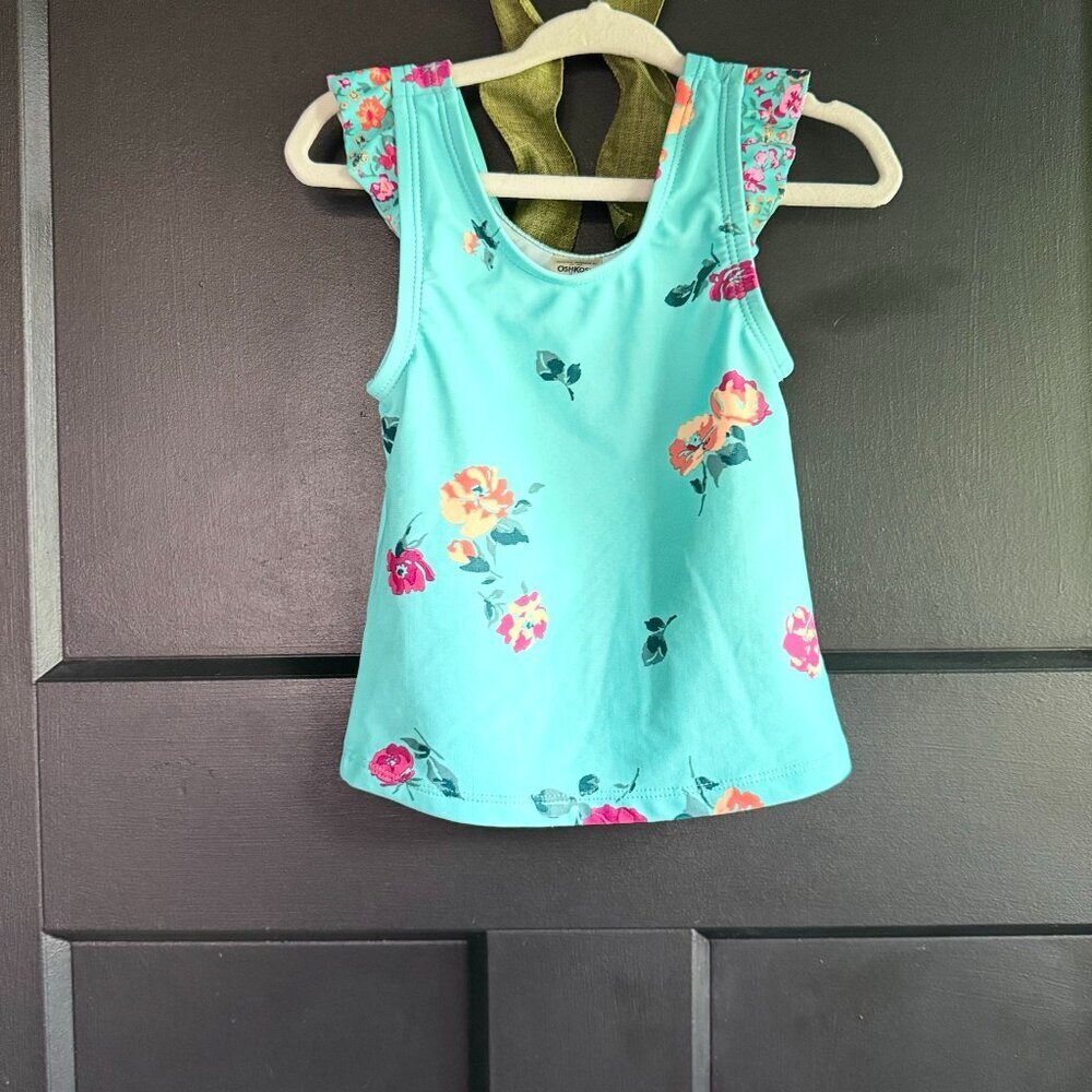 OSHKOSH B'gosh Two-Piece Tankini Bathing Suit - Size 2T - Gently Worn - …